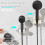 Shower Rack Bracket Suction Cup Base 1 Pack 2