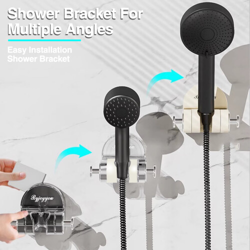 Shower Rack Bracket Suction Cup Base 1 Pack 1