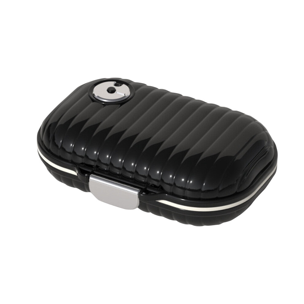 Portable pill dispenser box 3 meals 7 days