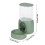 HKUKY pet self-service feeding bowl 1200ml 2