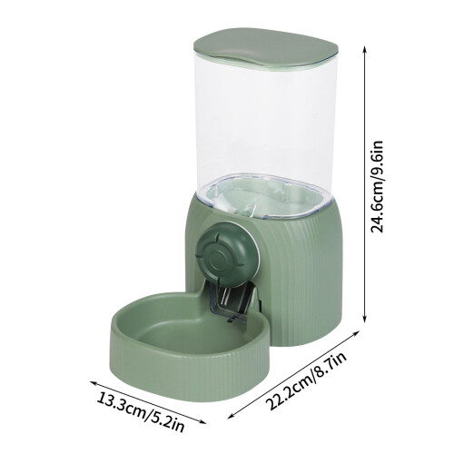 HKUKY pet self-service feeding bowl 1200ml 1