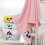 Pedty hand towels set 35x75cm soft absorbent 2 pcs red 6
