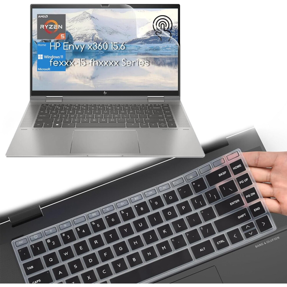 Screen Protector And Keyboard Cover For Hp Envy X360 917087672672