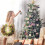 Gold Metal Christmas Tree Bell Ornament 8