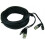 BNC cable for CCTV power 4.2mm 25 ft black 1