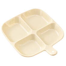 Refrigerator Storage Box with Four Compartments