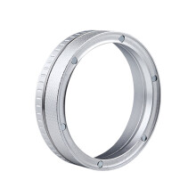 Hesroicy 51/54/58 mm Dosierring für Espresso – Lebensmittelecht – Auslaufsicher – Magnetischer Dosierring aus Aluminium – Küchenzubehör