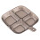 Refrigerator Storage Box with Four Compartments 7