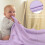 Microfibre Cooling Blanket Soft Purple 150x200cm 8