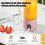 Mixeur portable rechargeable par USB avec 6 lames 4
