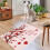 Valentine's Day carpet red love tree design 45x75 cm 6