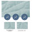 Skin-Friendly Microfiber Quilt for Queen Bed, Coin Pattern 7