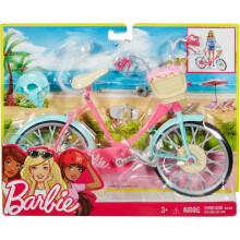 Barbie Bicycle with Basket of Flowers