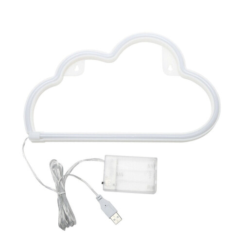 Lampe murale décorative veilleuse nuage LED