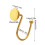 Shower Curtain Hook Black Rust-Proof Modern 12 Pack 3