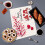 Valentine's Day linen placemat digital print 4 pcs 4