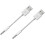 USB charging cable for iPod Shuffle 3.5mm to USB 2-pack 1