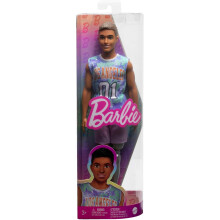 Barbie Fashionistas Ken Fashion Doll #212 with Prosthetic Leg Wearing Removable Los Angeles Jersey, Purple Shorts & Sneakers
