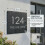 Slate House/Door sign 20x15 SQ 3