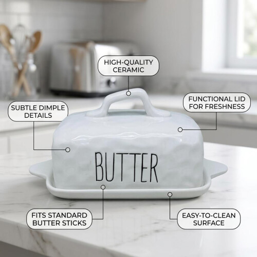 Dimples Butter Dish 2