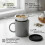 Tea Infuser for Mug Stainless Steel 8cm Foldable Handle Lid Dishwasher Safe 3