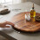 Acacia rotating tray 36cm 3