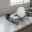 Large Black Dish Drainer Durable Coated Steel Efficient Modern Kitchen Solution 3