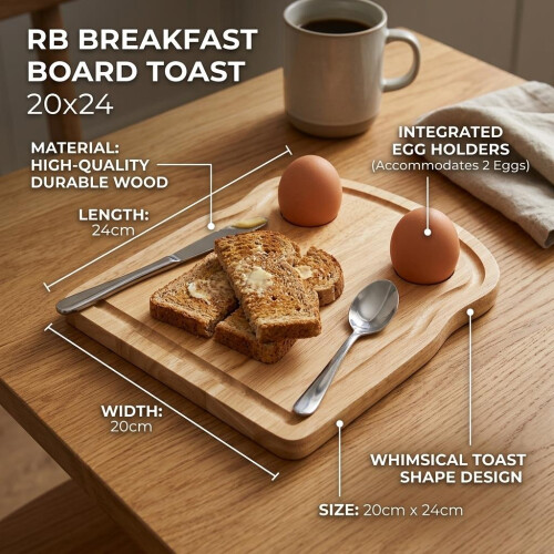 Egg Breakfast Toast Board 2