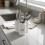 Dimples Cutlery Holder Set of 3 Ceramic with a Handle White Kitchen Organizer 6