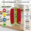 Set of 4 Flexible Chopping Board Plastic Food Cutting Worktop Large 2