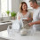 Large White Dish Drainer Durable Coated Steel Stylish Compact Kitchen Storage 4