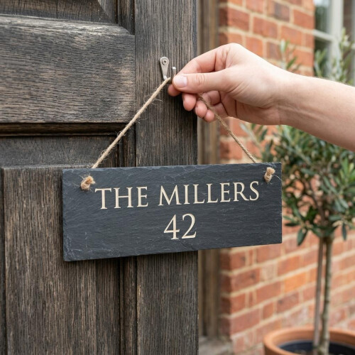 Apollo Slate Door Sign 1