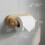 Apollo Wooden Toilet Roll Holder 3