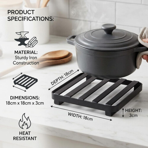 Apollo Flat Iron Trivet 2