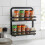 Apollo Flat Iron 2 Tier Spice Rack 6