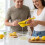 Lemon Press Yellow Metal Durable Juicer Ergonomic Easy Clean Kitchen Tool 22cm 5