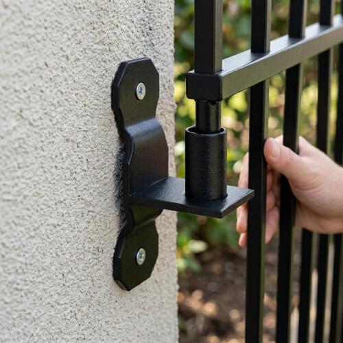 Wall Bracket for Appleton Fence Panels 9cm x 5cm Durable Outdoor Mounting 1