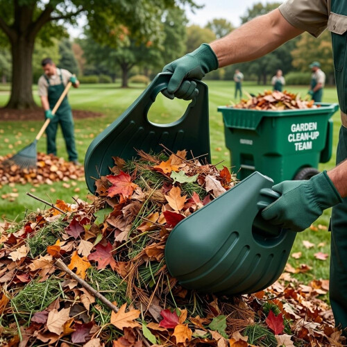 Leaf Grabbers Garden Waste Tool Large Scoop Durable Plastic for Leaves Debris 1