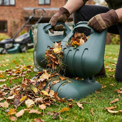 Leaf Grabbers Garden Waste Tool Large Scoop Durable Plastic for Leaves Debris 2