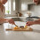 Rubberwood Bottle Shaped Serving Platter Board 4