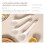 Ceramic Spoon Simple Style 6 Pcs White 2