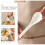 Ceramic Spoon Simple Style 6 Pcs White 5