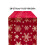 Weihnachtstischläufer aus Samt-Polyester mit Schneeflockenmuster 3