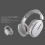 Ακουστικά Bluetooth Quinlirra Clearance Ακουστικά με δυνατότητα ακύρωσης θορύβου, ασύρματα 6
