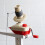 Manual wool winding machine for knitting and crafting, red 6