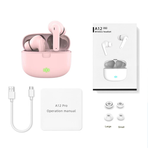 Jacenvly Gaming Headset Bluetooth 5.2 Half In-Ear 2