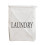 VOSS laundry basket grey square waterproof 1 pack 3