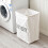 VOSS laundry basket grey square waterproof 1 pack 4