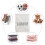 VOSS laundry basket grey square waterproof 1 pack 6