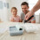 Paint Roller Set with Tray 3 Sponge 3 Microfibre Rollers DIY Smooth Finish 5
